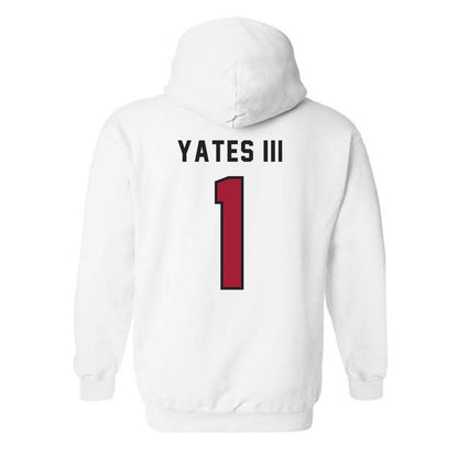 Lenoir Rhyne - NCAA Football : Songa Yates III - Classic Shersey Hooded Sweatshirt-1