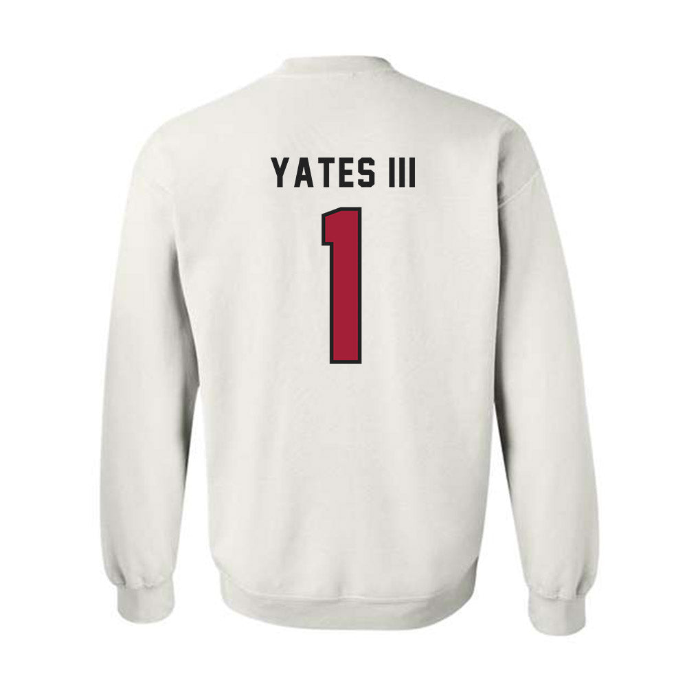 Lenoir Rhyne - NCAA Football : Songa Yates III - Classic Shersey Crewneck Sweatshirt-1
