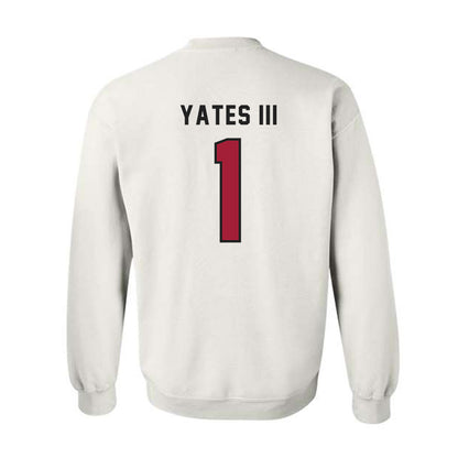 Lenoir Rhyne - NCAA Football : Songa Yates III - Classic Shersey Crewneck Sweatshirt-1