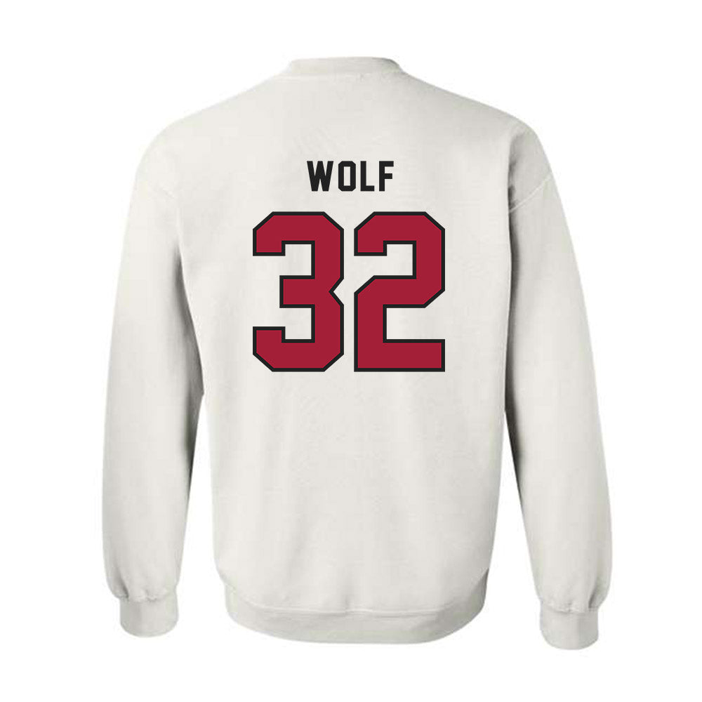 Lenoir Rhyne - NCAA Women's Soccer : Sienna Wolf - Classic Shersey Crewneck Sweatshirt-1