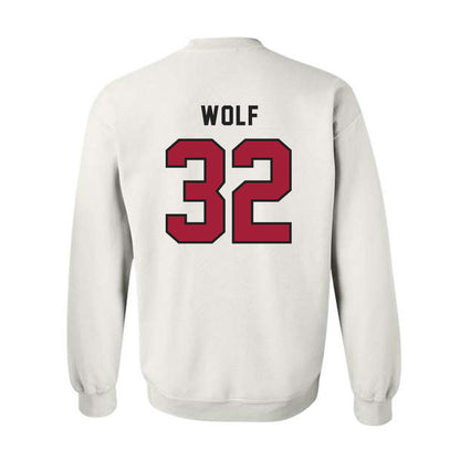 Lenoir Rhyne - NCAA Women's Soccer : Sienna Wolf - Classic Shersey Crewneck Sweatshirt-1