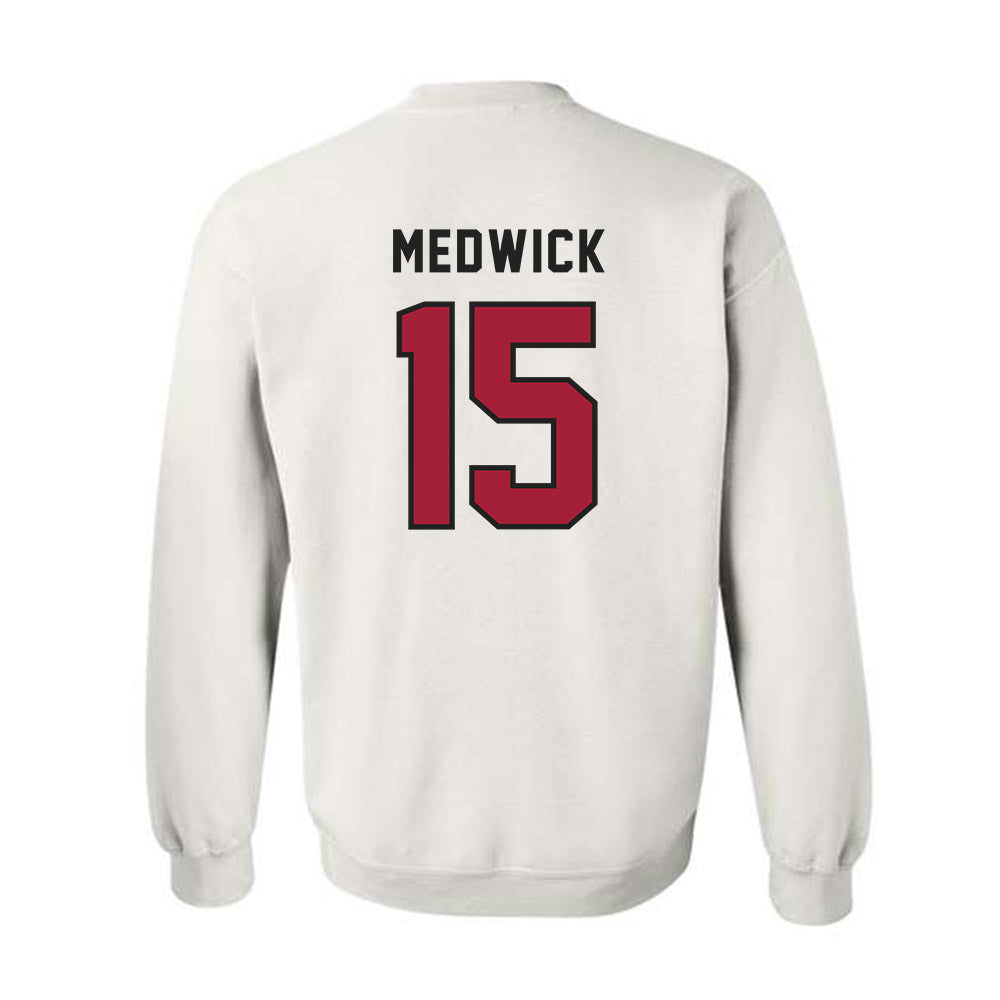 Lenoir Rhyne - NCAA Men's Lacrosse : Deacon Medwick - Classic Shersey Crewneck Sweatshirt-1