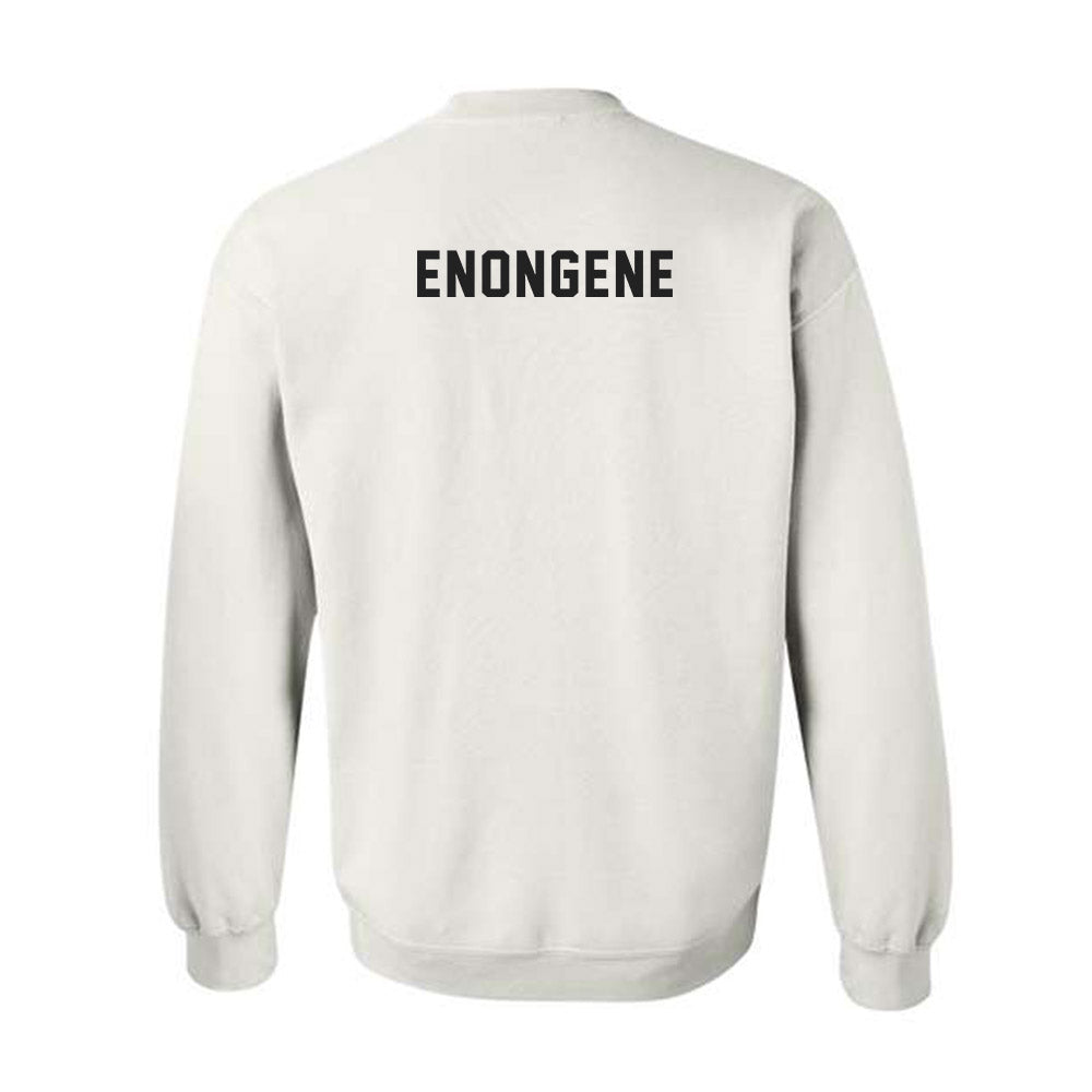 Lenoir Rhyne - NCAA Men's Track & Field : Dion Enongene - Classic Shersey Crewneck Sweatshirt-1