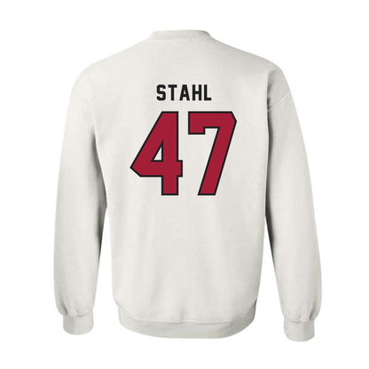 Lenoir Rhyne - NCAA Football : Caleb Stahl - Classic Shersey Crewneck Sweatshirt-1