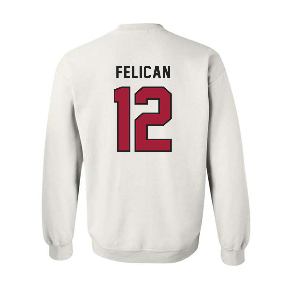 Lenoir Rhyne - NCAA Football : Legend Felican - Classic Shersey Crewneck Sweatshirt-1