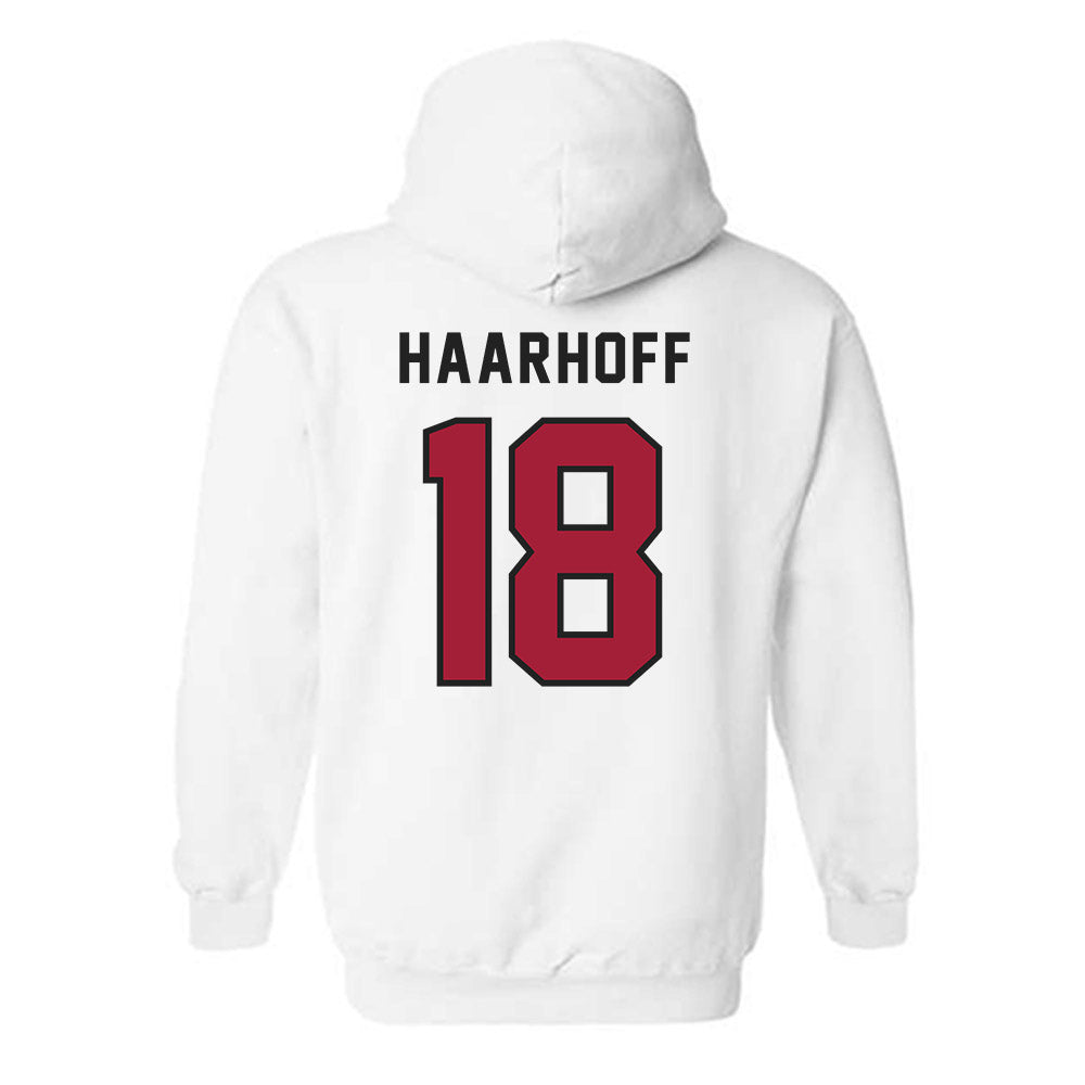 Lenoir Rhyne - NCAA Women's Lacrosse : Ella Haarhoff - Classic Shersey Hooded Sweatshirt-1