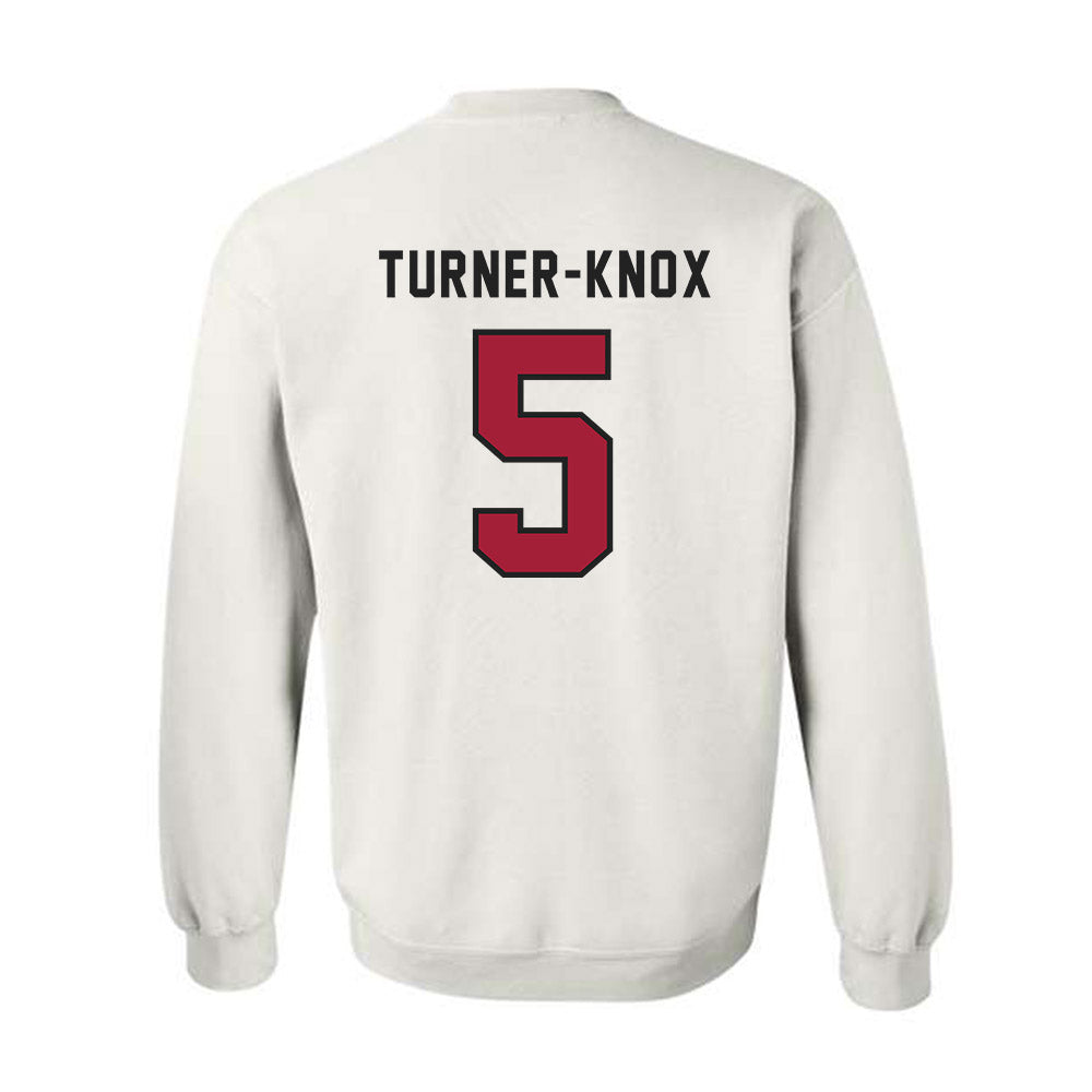 Lenoir Rhyne - NCAA Football : Zayvion Turner-Knox - Classic Shersey Crewneck Sweatshirt-1
