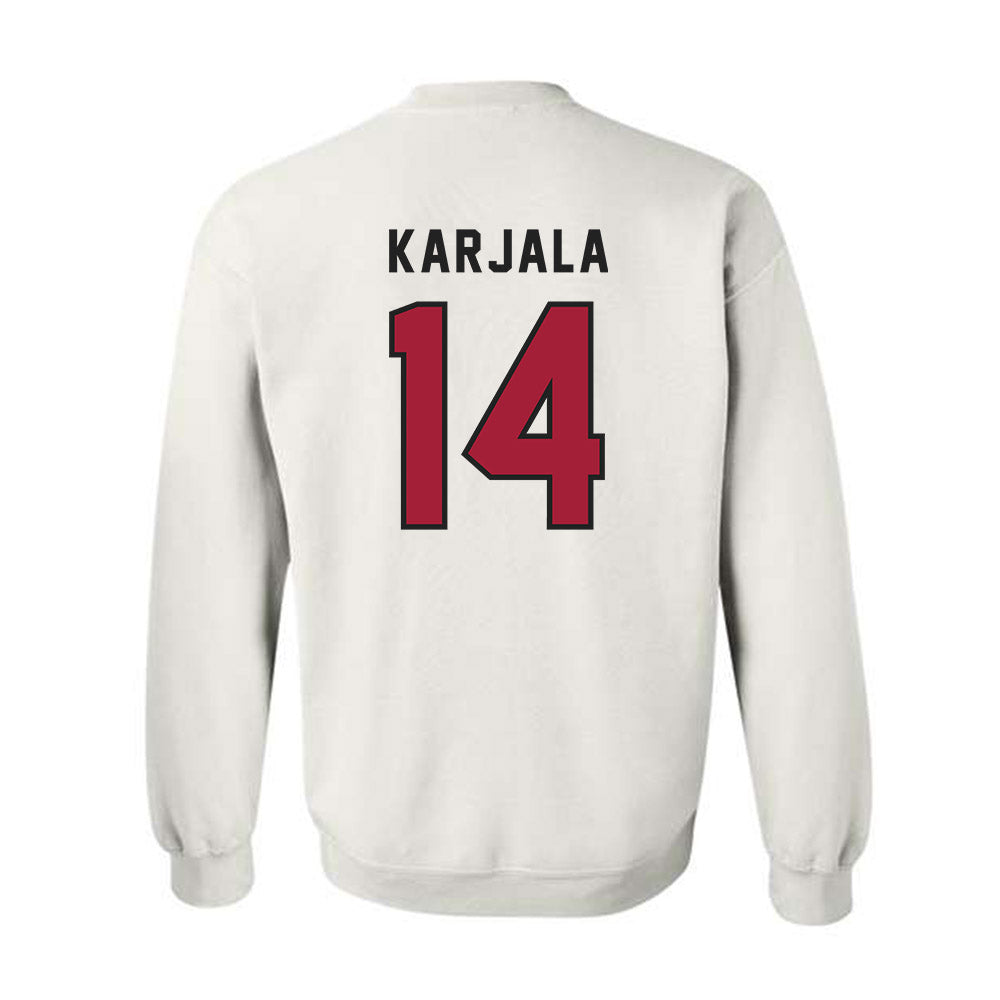 Lenoir Rhyne - NCAA Women's Volleyball : Sydney Karjala - Classic Shersey Crewneck Sweatshirt-1