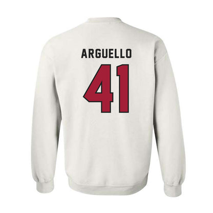 Lenoir Rhyne - NCAA Men's Soccer : Keowen Arguello - Classic Shersey Crewneck Sweatshirt-1