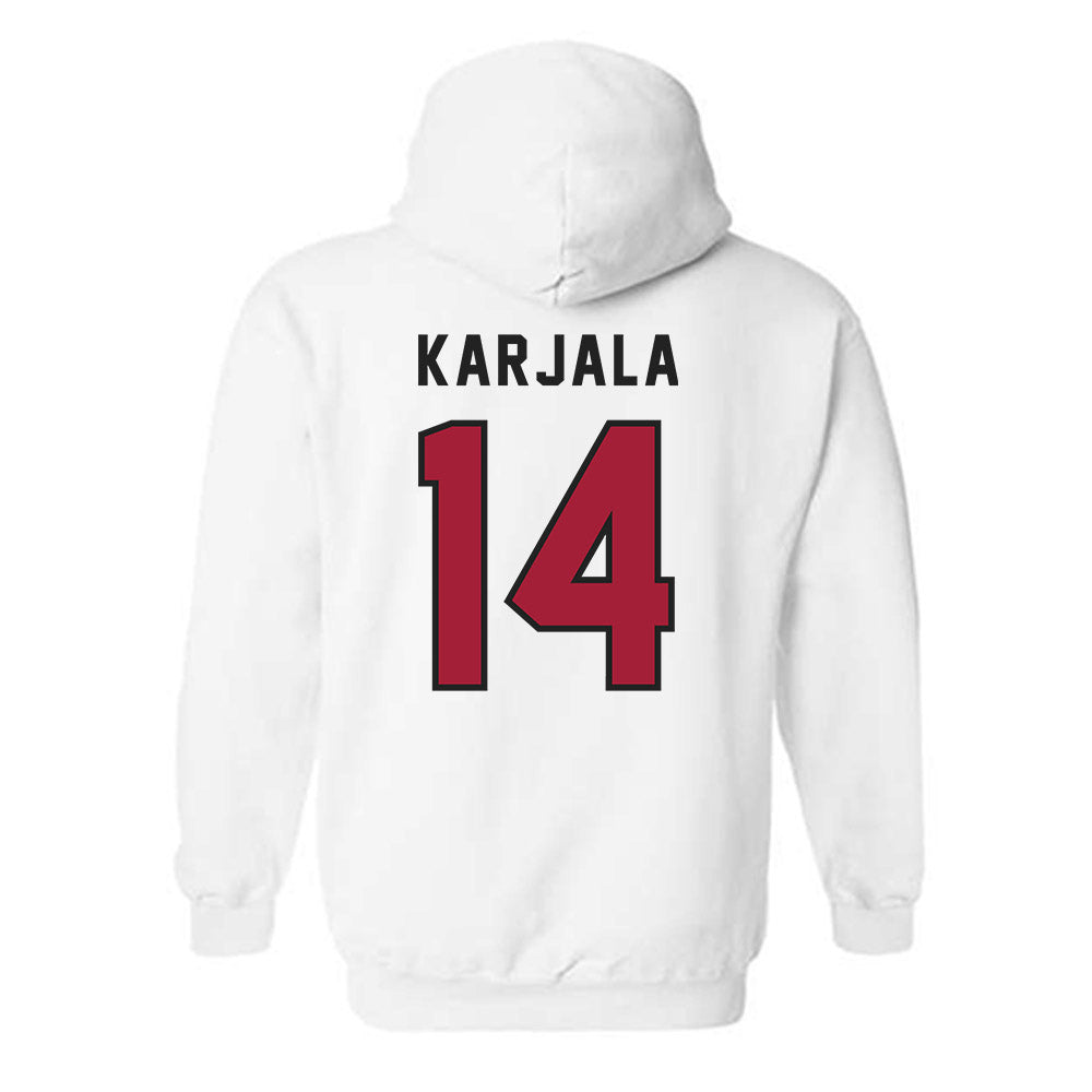 Lenoir Rhyne - NCAA Women's Volleyball : Sydney Karjala - Classic Shersey Hooded Sweatshirt-1