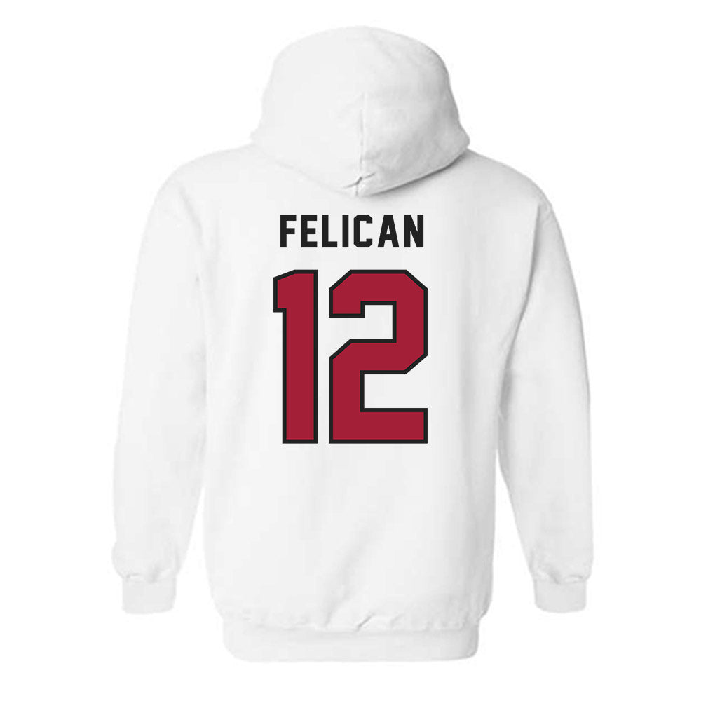 Lenoir Rhyne - NCAA Football : Legend Felican - Classic Shersey Hooded Sweatshirt-1