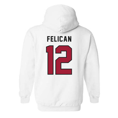 Lenoir Rhyne - NCAA Football : Legend Felican - Classic Shersey Hooded Sweatshirt-1