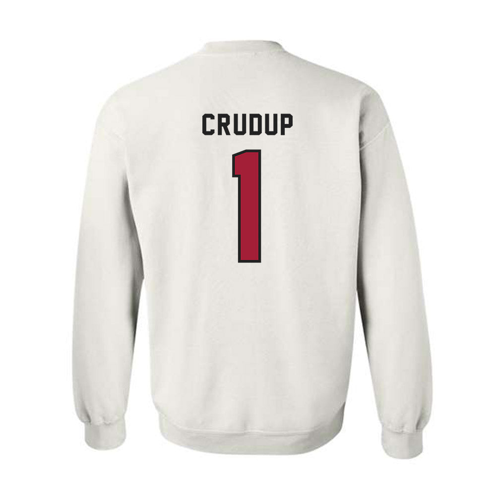 Lenoir Rhyne - NCAA Men's Basketball : Chris Crudup - Classic Shersey Crewneck Sweatshirt-1