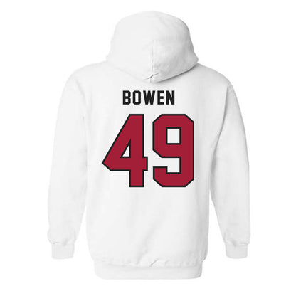 Lenoir Rhyne - NCAA Football : Brick Bowen - Classic Shersey Hooded Sweatshirt-1