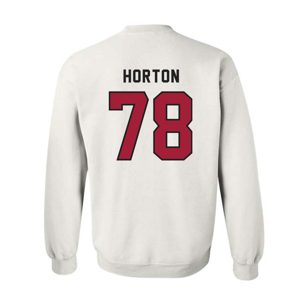 Lenoir Rhyne - NCAA Football : Noah Horton - Classic Shersey Crewneck Sweatshirt-1