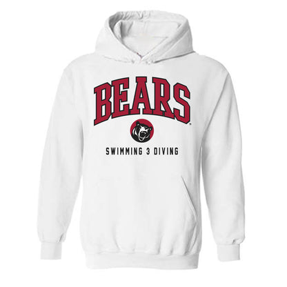 Lenoir Rhyne - NCAA Men's Swimming & Diving : Cooper Sledge - Classic Shersey Hooded Sweatshirt-0