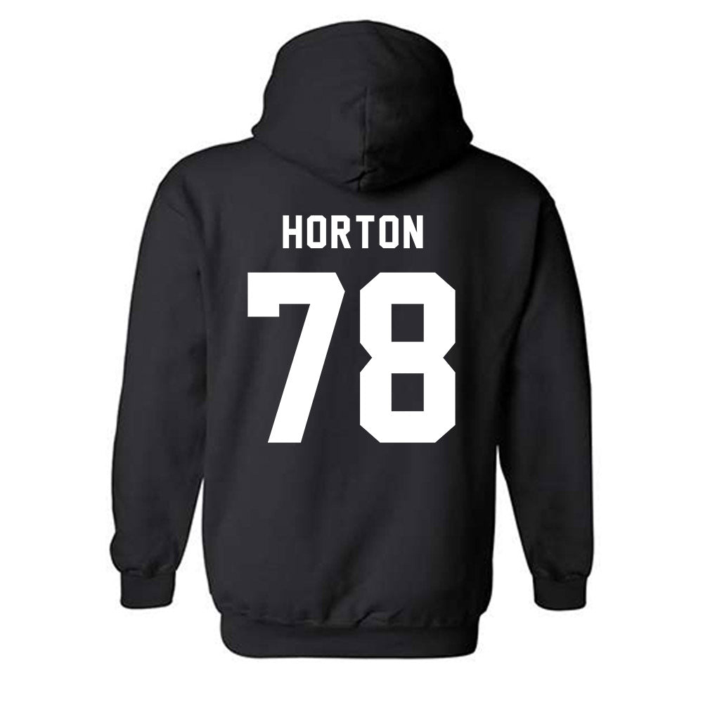 Lenoir Rhyne - NCAA Football : Noah Horton - Classic Shersey Hooded Sweatshirt-1
