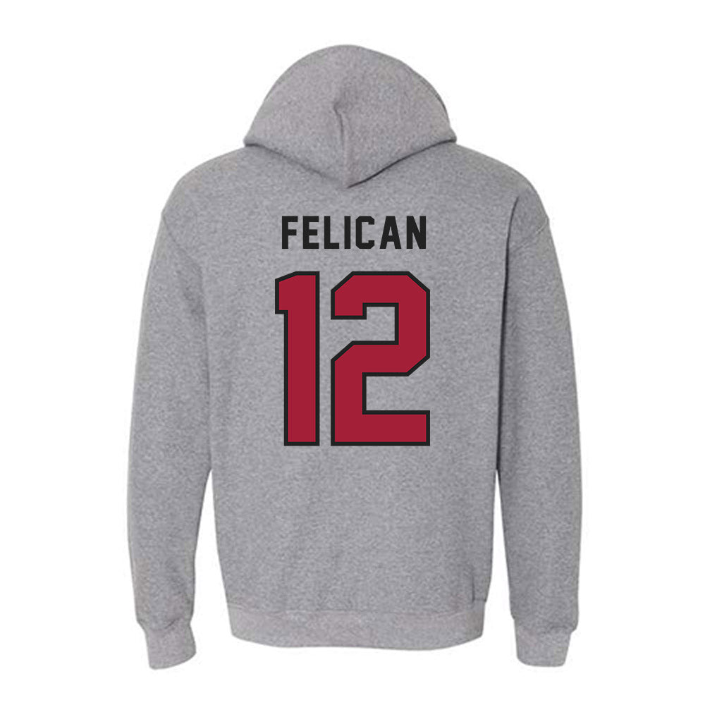 Lenoir Rhyne - NCAA Football : Legend Felican - Classic Shersey Hooded Sweatshirt-1