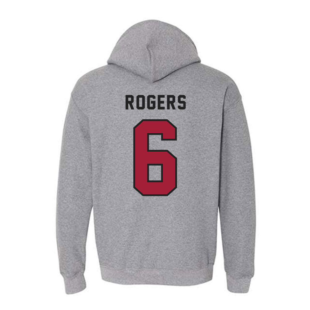 Lenoir Rhyne - NCAA Football : DeAree Rogers - Classic Shersey Hooded Sweatshirt-1