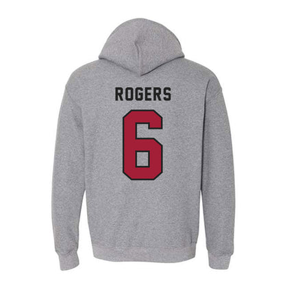 Lenoir Rhyne - NCAA Football : DeAree Rogers - Classic Shersey Hooded Sweatshirt-1