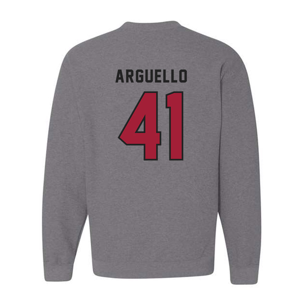 Lenoir Rhyne - NCAA Men's Soccer : Keowen Arguello - Classic Shersey Crewneck Sweatshirt-1