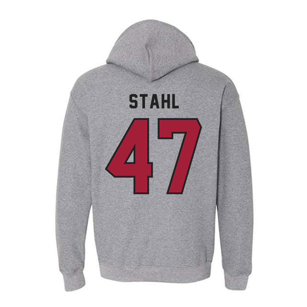 Lenoir Rhyne - NCAA Football : Caleb Stahl - Classic Shersey Hooded Sweatshirt-1