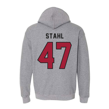Lenoir Rhyne - NCAA Football : Caleb Stahl - Classic Shersey Hooded Sweatshirt-1