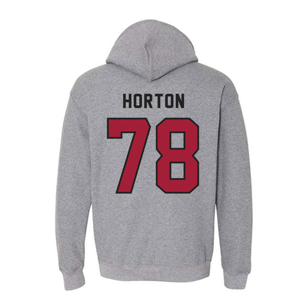 Lenoir Rhyne - NCAA Football : Noah Horton - Classic Shersey Hooded Sweatshirt-1