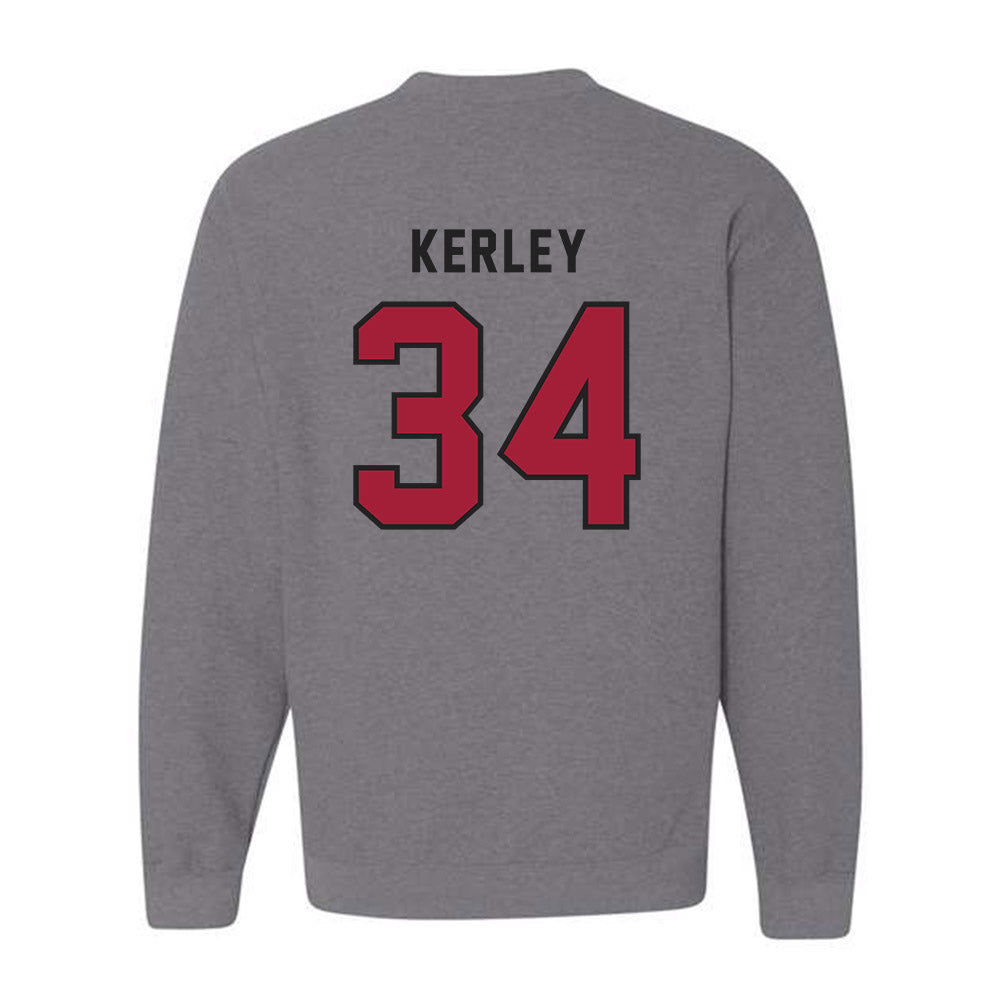 Lenoir Rhyne - NCAA Men's Soccer : Eli Kerley - Classic Shersey Crewneck Sweatshirt-1