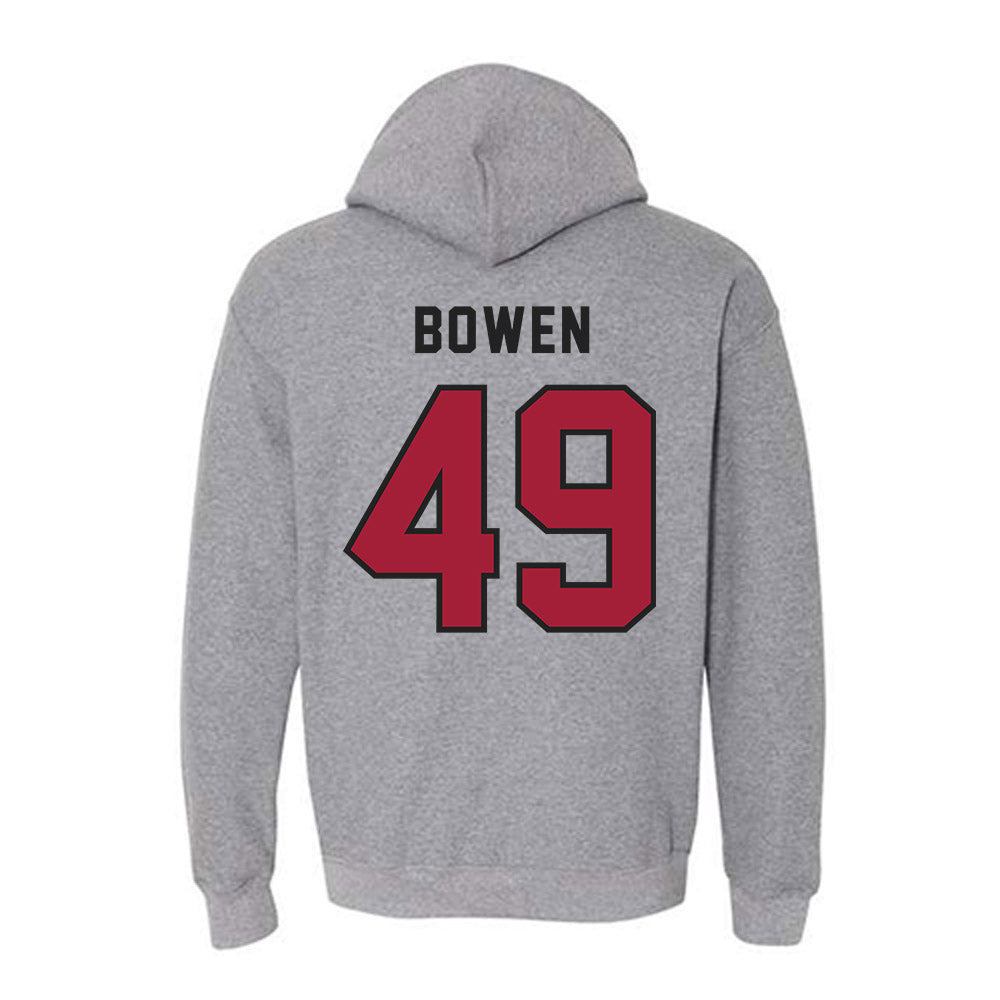 Lenoir Rhyne - NCAA Football : Brick Bowen - Classic Shersey Hooded Sweatshirt-1