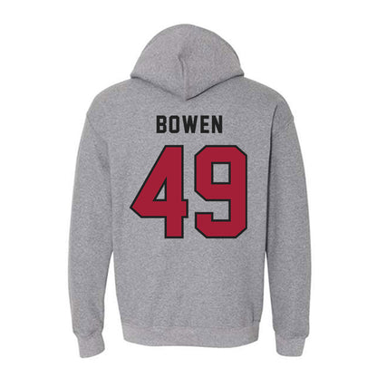 Lenoir Rhyne - NCAA Football : Brick Bowen - Classic Shersey Hooded Sweatshirt-1