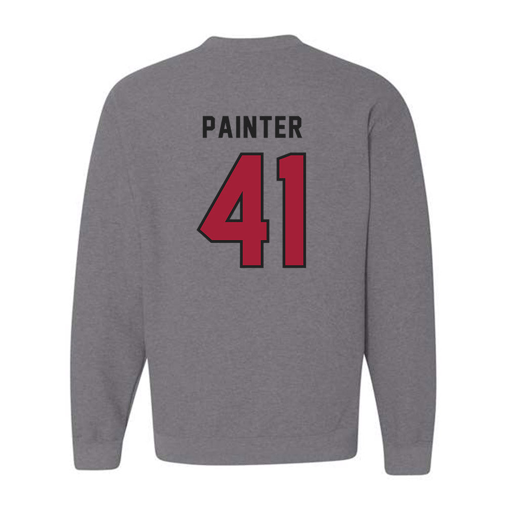 Lenoir Rhyne - NCAA Men's Lacrosse : Parks Painter - Classic Shersey Crewneck Sweatshirt-1