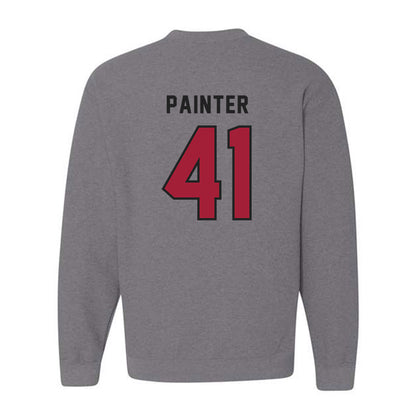 Lenoir Rhyne - NCAA Men's Lacrosse : Parks Painter - Classic Shersey Crewneck Sweatshirt-1