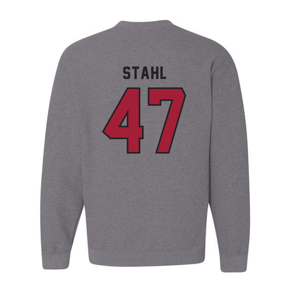 Lenoir Rhyne - NCAA Football : Caleb Stahl - Classic Shersey Crewneck Sweatshirt-1