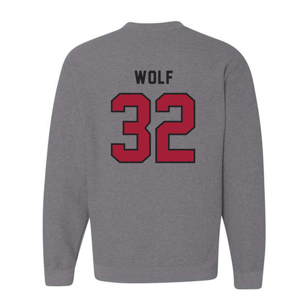 Lenoir Rhyne - NCAA Women's Soccer : Sienna Wolf - Classic Shersey Crewneck Sweatshirt-1