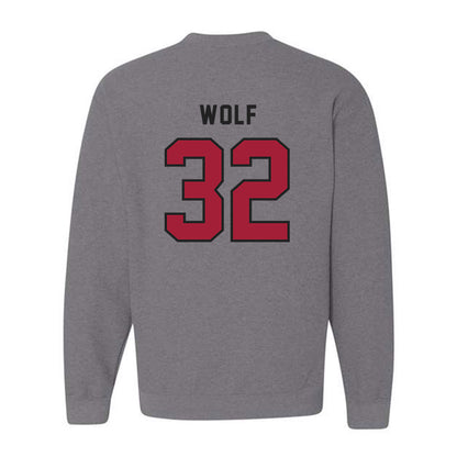 Lenoir Rhyne - NCAA Women's Soccer : Sienna Wolf - Classic Shersey Crewneck Sweatshirt-1