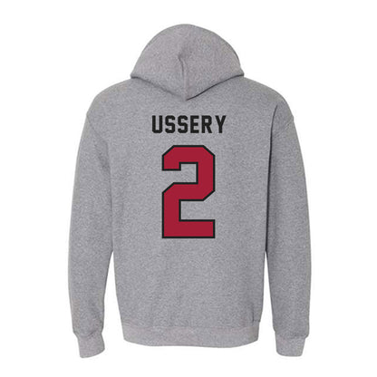 Lenoir Rhyne - NCAA Football : James Ussery - Classic Shersey Hooded Sweatshirt-1