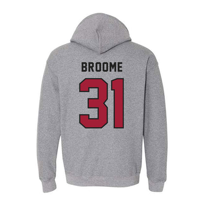 Lenoir Rhyne - NCAA Football : Walker Broome - Classic Shersey Hooded Sweatshirt-1