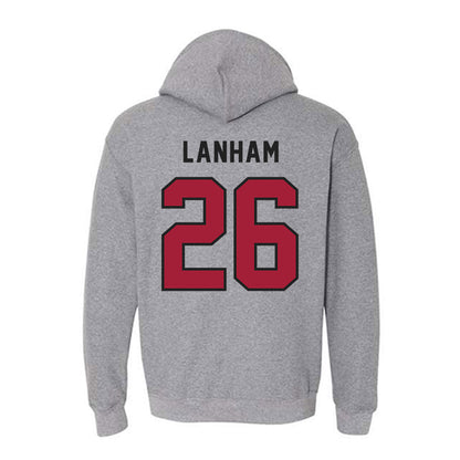 Lenoir Rhyne - NCAA Baseball : Joshua Lanham - Classic Shersey Hooded Sweatshirt-1