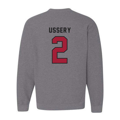 Lenoir Rhyne - NCAA Football : James Ussery - Classic Shersey Crewneck Sweatshirt-1