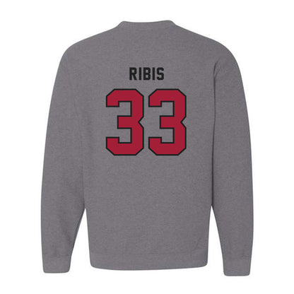Lenoir Rhyne - NCAA Baseball : Michael Ribis - Classic Shersey Crewneck Sweatshirt-1