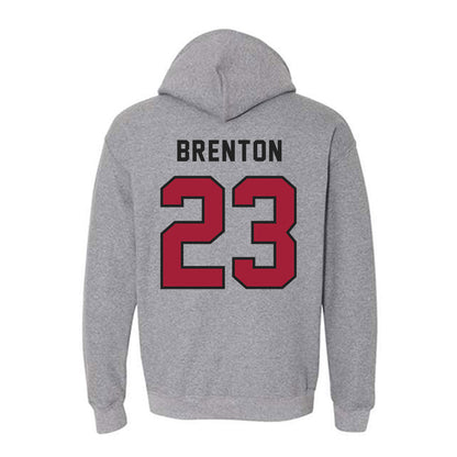 Lenoir Rhyne - NCAA Football : Trey Brenton - Classic Shersey Hooded Sweatshirt-1