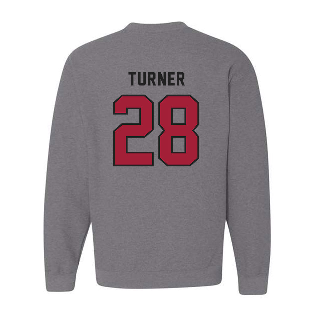 Lenoir Rhyne - NCAA Football : LJ Turner - Classic Shersey Crewneck Sweatshirt-1
