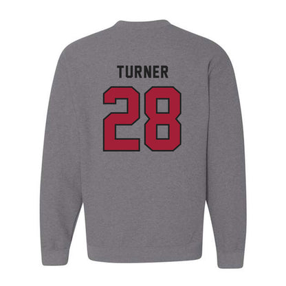 Lenoir Rhyne - NCAA Football : LJ Turner - Classic Shersey Crewneck Sweatshirt-1