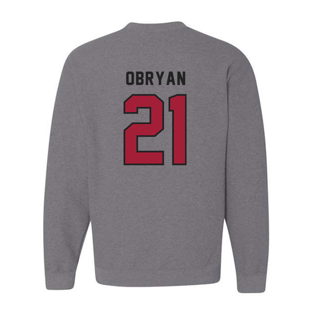 Lenoir Rhyne - NCAA Football : Tate OBryan - Classic Shersey Crewneck Sweatshirt-1