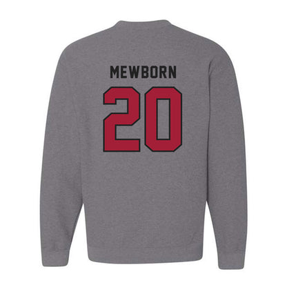 Lenoir Rhyne - NCAA Football : Jarrod Mewborn - Classic Shersey Crewneck Sweatshirt-1