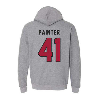 Lenoir Rhyne - NCAA Men's Lacrosse : Parks Painter - Classic Shersey Hooded Sweatshirt-1