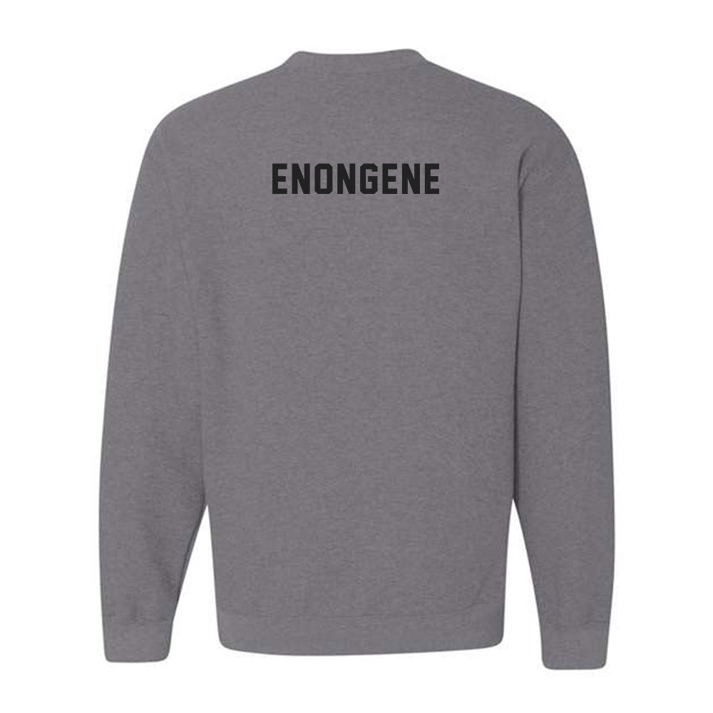 Lenoir Rhyne - NCAA Men's Track & Field : Dion Enongene - Classic Shersey Crewneck Sweatshirt-1