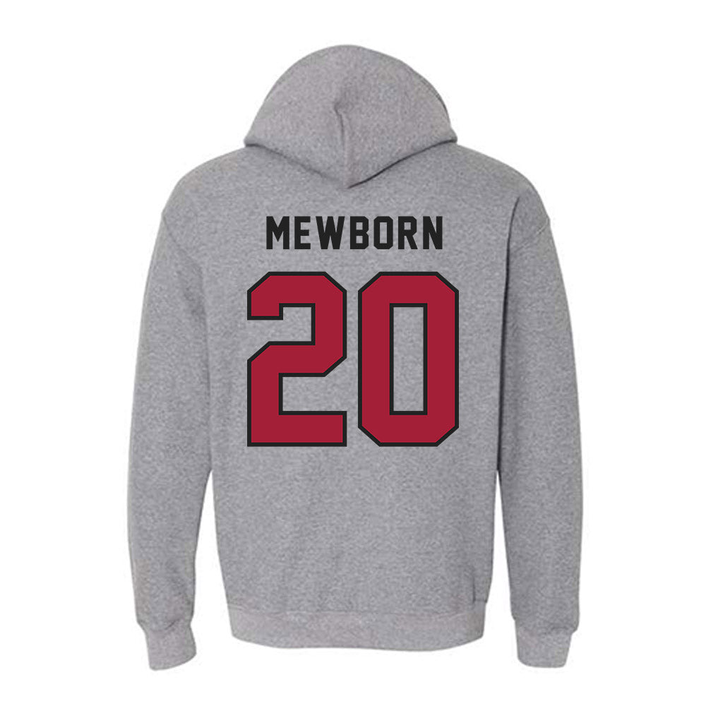 Lenoir Rhyne - NCAA Football : Jarrod Mewborn - Classic Shersey Hooded Sweatshirt-1