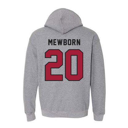 Lenoir Rhyne - NCAA Football : Jarrod Mewborn - Classic Shersey Hooded Sweatshirt-1